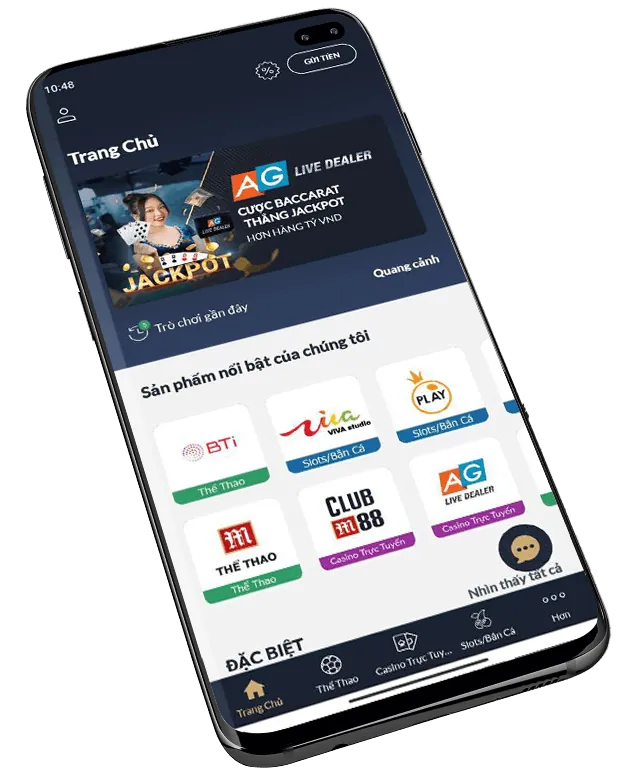 Giao diện thân thiện của ứng dụng 98win01 win